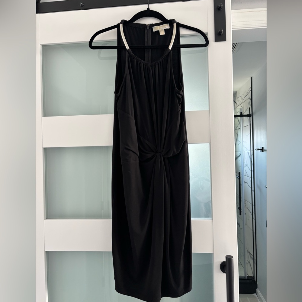 Michael Kors Black Backless Dress